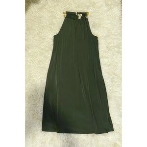 MICHAEL KORS Olive Green dress
